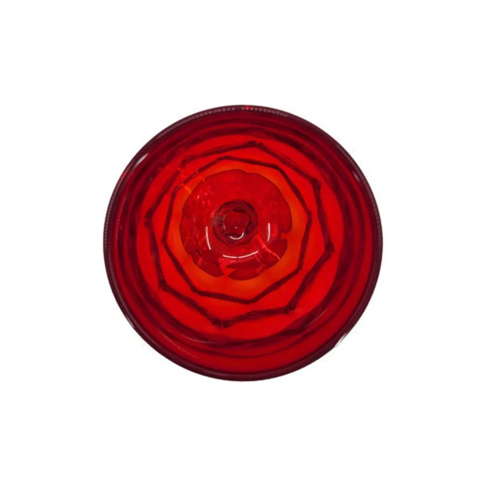 Viking Ruby Red Georgian‎ Pressed Vintage Glass Goblet